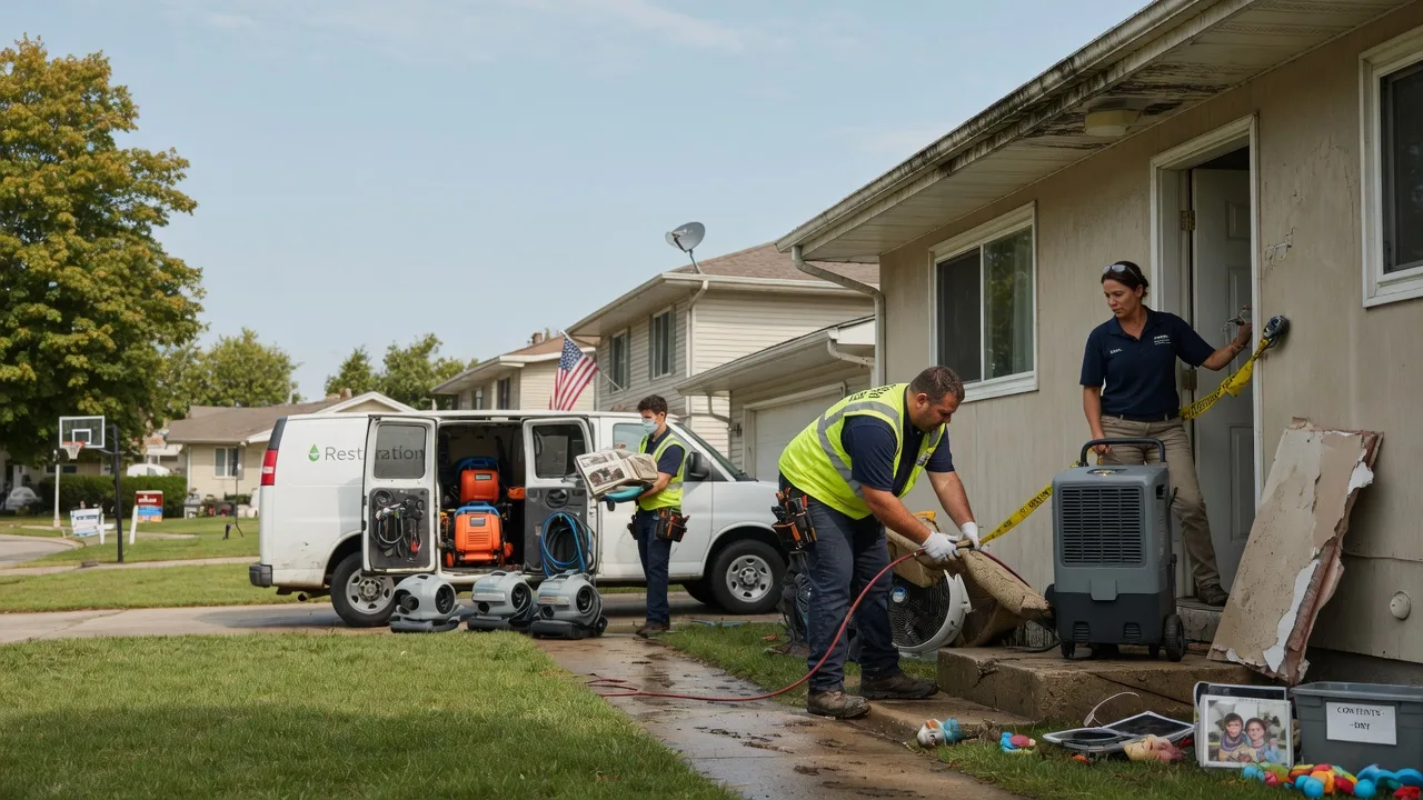 Water Damage Restoration in West Millgrove, OH near me